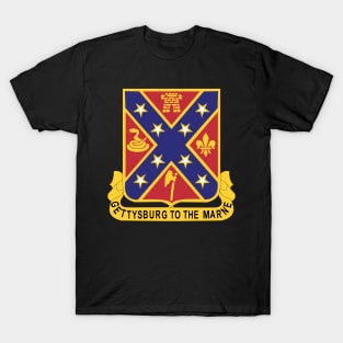 107th Field Artillery Regiment- Battalion - DUI wo Txt X 300 T-Shirt